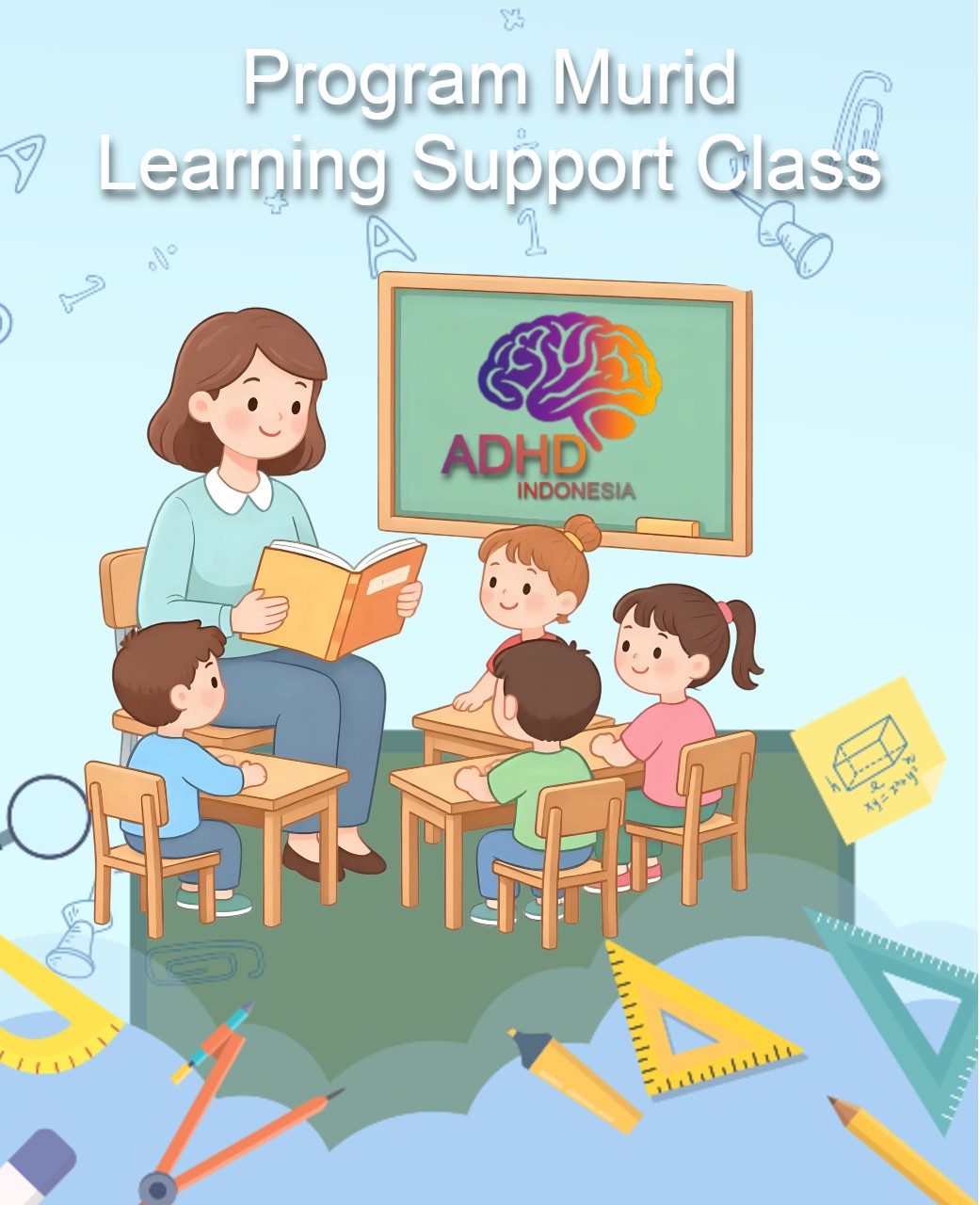Program ADHD Indonesia Provinsi Bali Kelas Pendampingan Belajar (Learning Support Class)